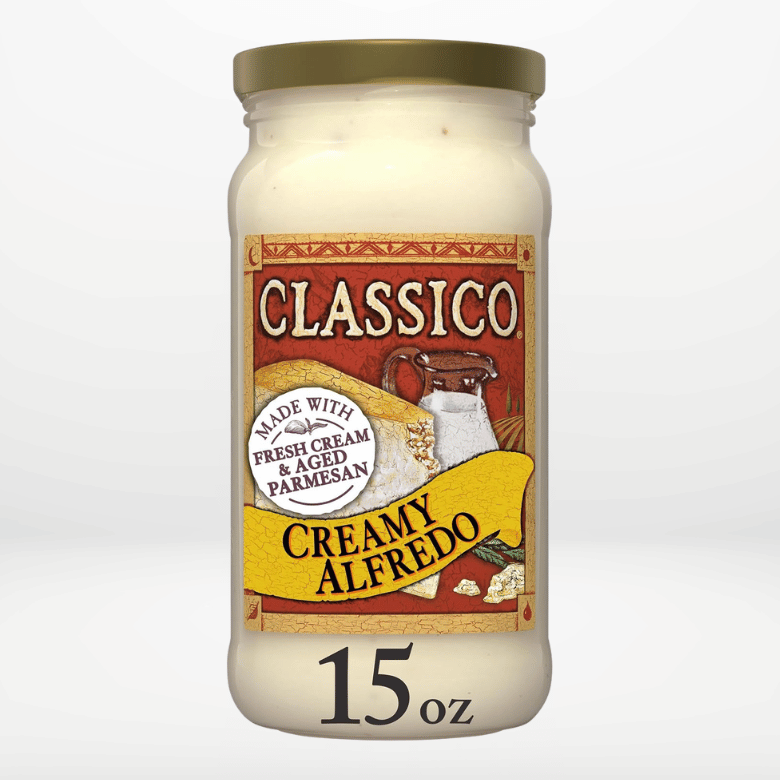 Classico Creamy Alfredo Pasta Sauce, 15 oz Jar