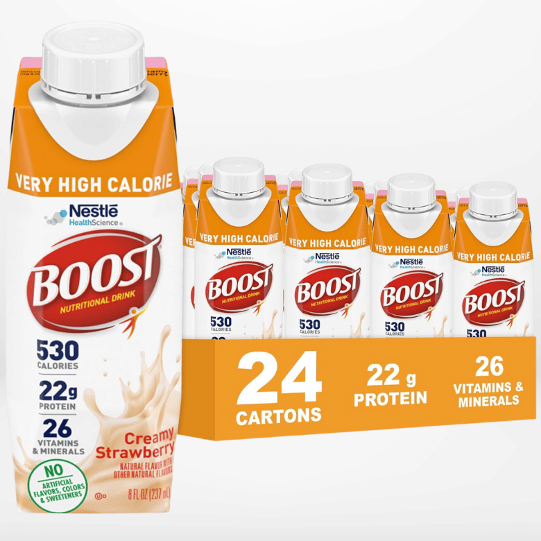 Nestly - Boost Very High Calorie Strawberry Nutritional Drink
