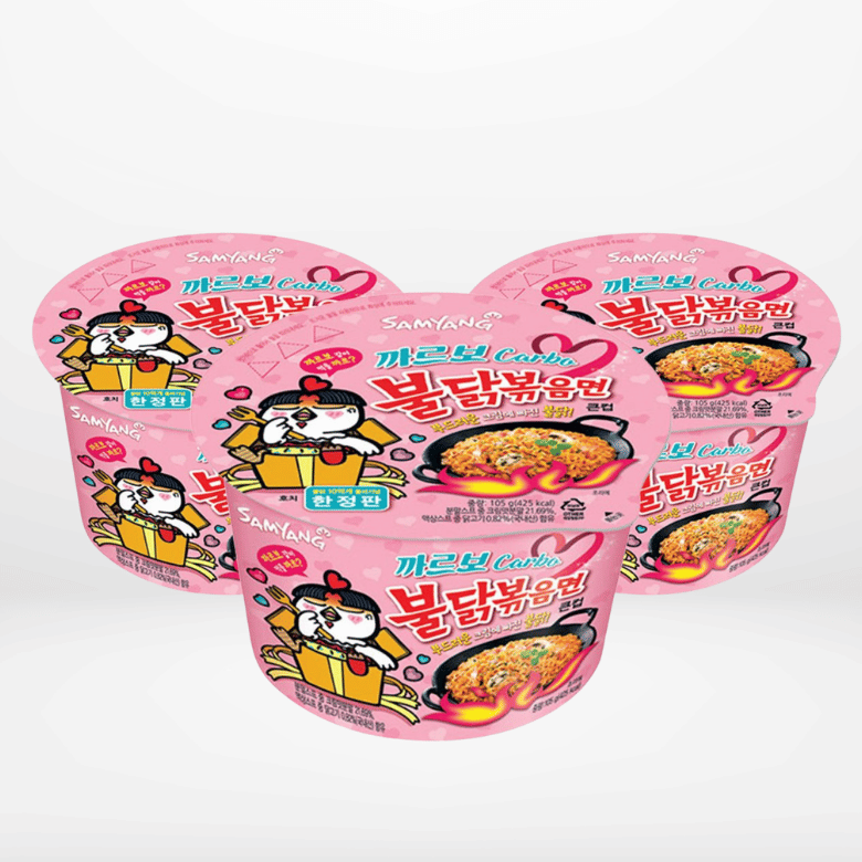 Samyang Carbo Hot Chicken Flavor-Pack of 3