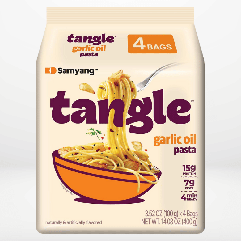 Samyang Tangle Garlic Oil Pasta-4 Bags