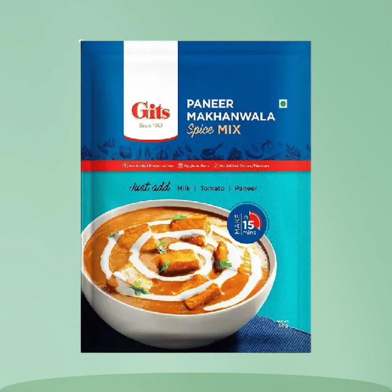 Gits Ready to Cook Spice Mix Paneer Makhanwala 50g