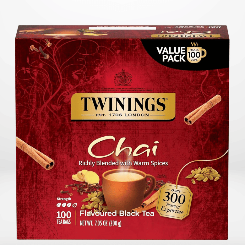 Twinings Chai Black Tea Bag-100CT