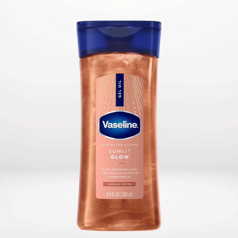Vaseline Glazed and Glisten Sunlit Glow Body Gel Oil