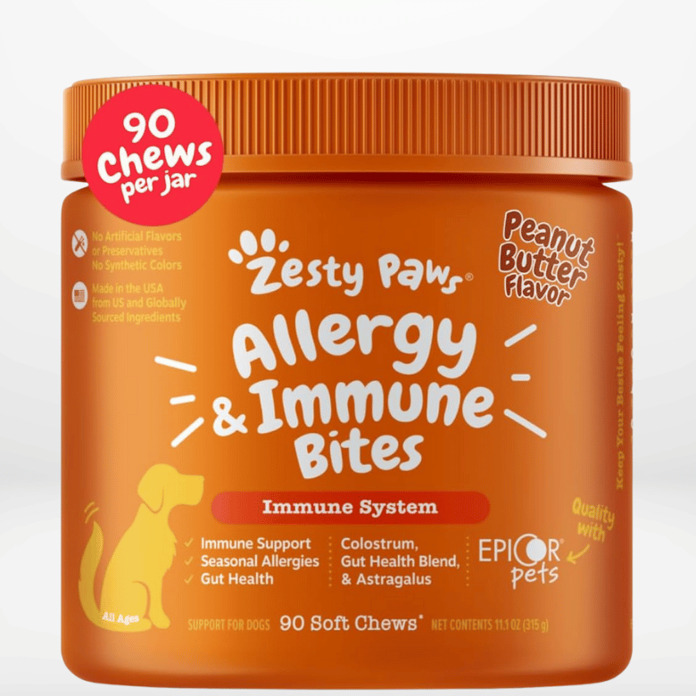 Zesty Paws Dog Allergy Relief Chews-90CT