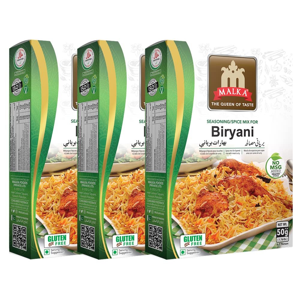 Malka Biryani Recipe Mix 50g